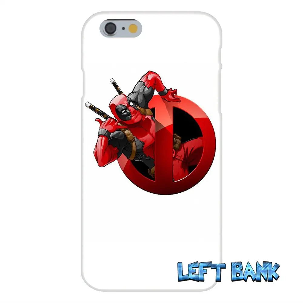 Супергерой Супермен Мстители Дедпул Тонкий силиконовый чехол для iPhone X XR XS MAX 4 4S 5