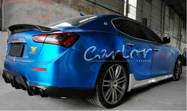 УГЛЕРОДНЫЙ спойлер для заднего крыла багажника Maserati ghidb5. ASPEC Style 2014 2015 2016 2017 2018