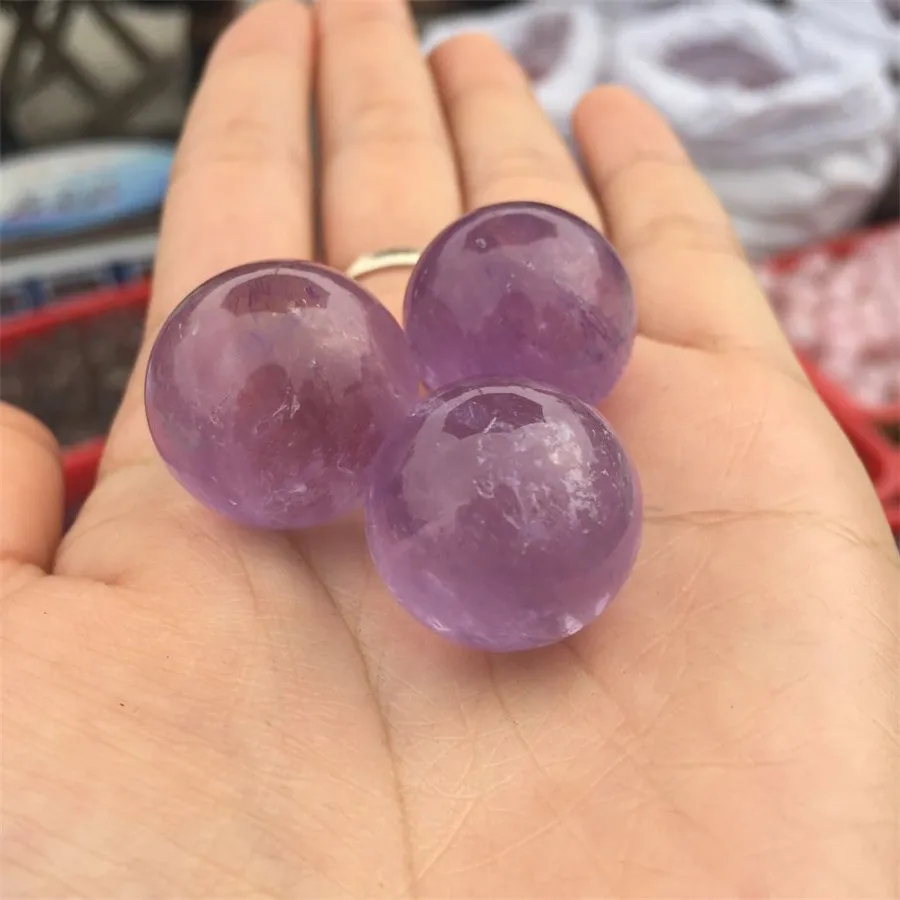 Хит! 3 шт. Специальное предложение 100% натуральный фиолетовый аметист КВАРЦЕВЫЙ