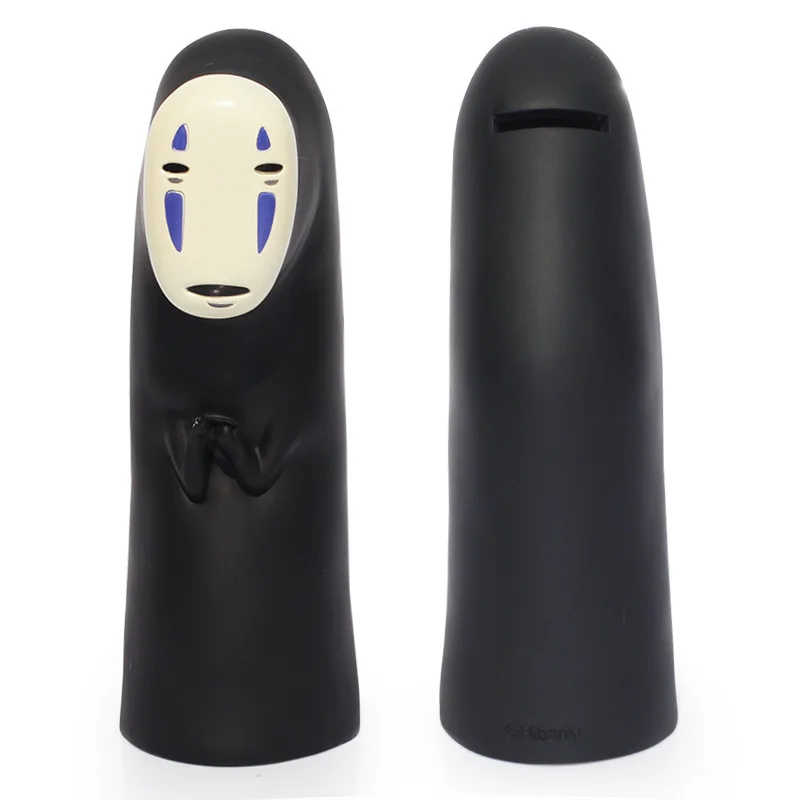 

New 20cm Miyazaki Hayao No Face PIggy Bank PVC Action Figure Toy Free shipping
