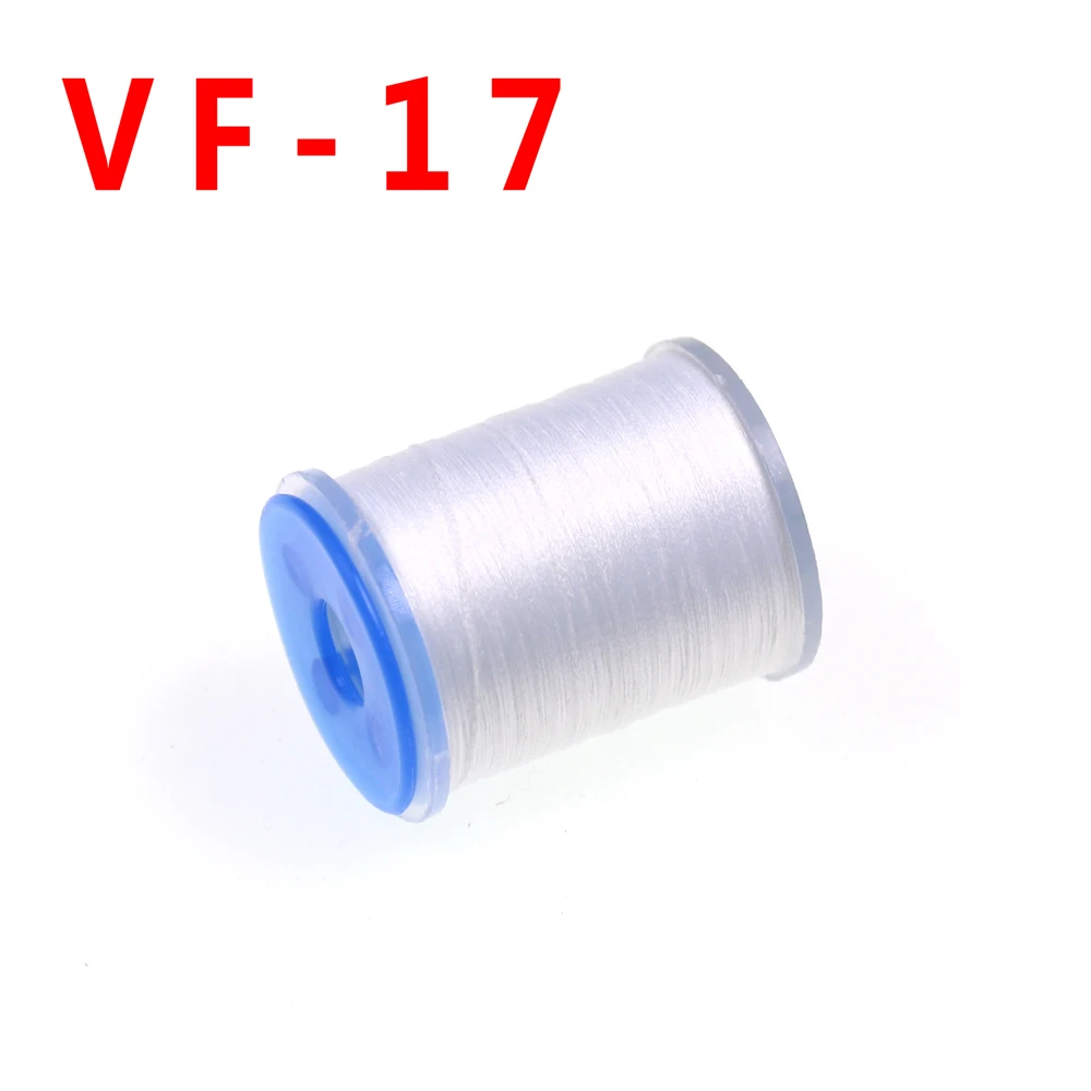color 17 White 140D 100 ярдов линия для завязывания мушек нить для завязывания мушек не вощеная 20 цветов - Цвет: color 17 White