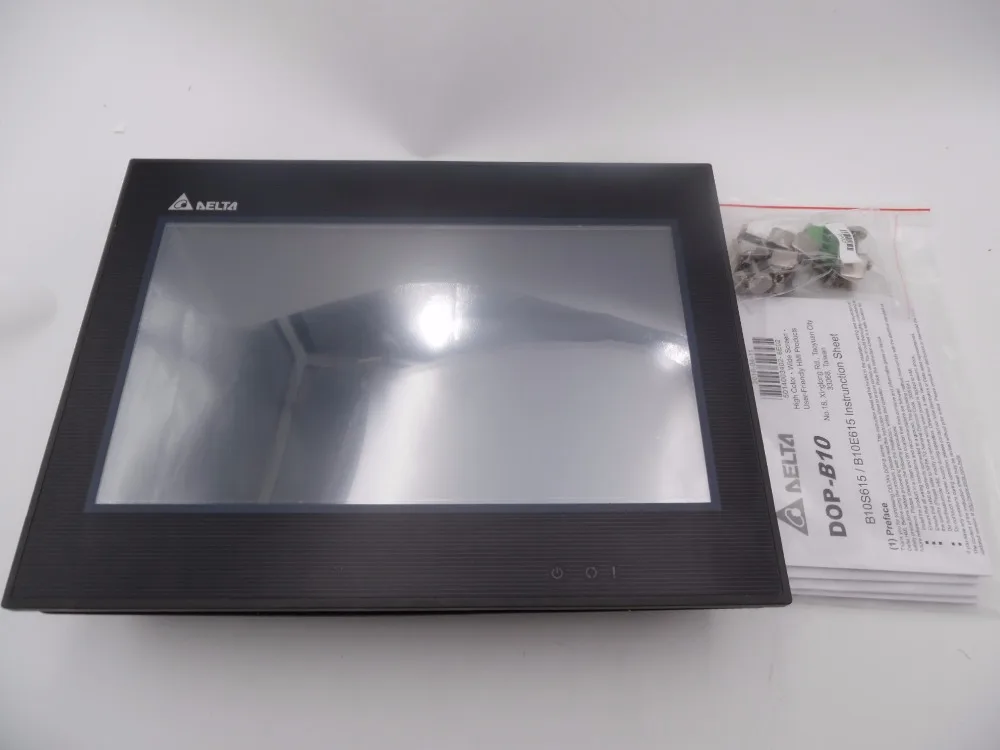 HMI 10 1 дюймов 1024x600 DOP B10S615 Delta Новый с USB программной загрузкой кабель|delta hmi|delta cabledelta