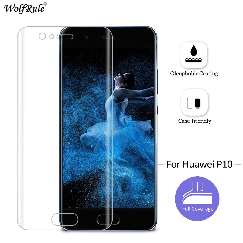 Пленка WolfRule для Huawei P10 Защитная пленка экрана с защитой от царапин мягкая тонкая