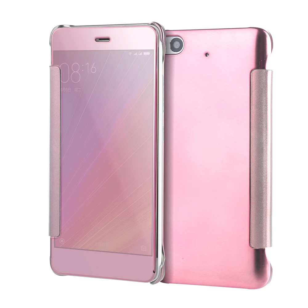 Топ Для Сяо mi 5 M5 5S Чехол гипноз Coque Smart rror кожаный чехол откидная крышка грязь