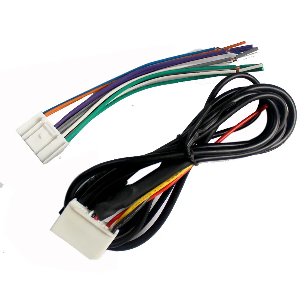 Dewtreetali автомобильный аудио CD стерео жгут проводов адаптер с USB/AUX разъем для Kia