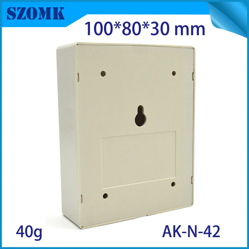 Настенный монтажный корпус из АБС-пластика для электроники 4 шт. 100*80*30 мм