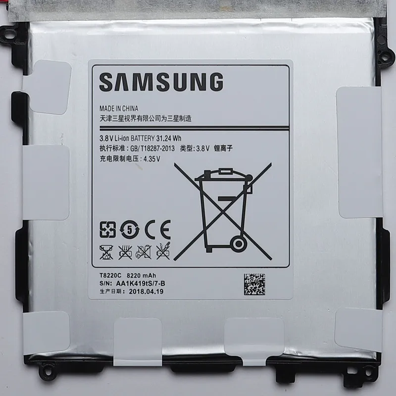 T8220C планшет Батарея телефон T8220E для samsung GALAXY Note 10,1 вкладка Pro 10,1 P600 P601 P605 SM-P607 SM-T520 SM-T525 8220 мА-ч