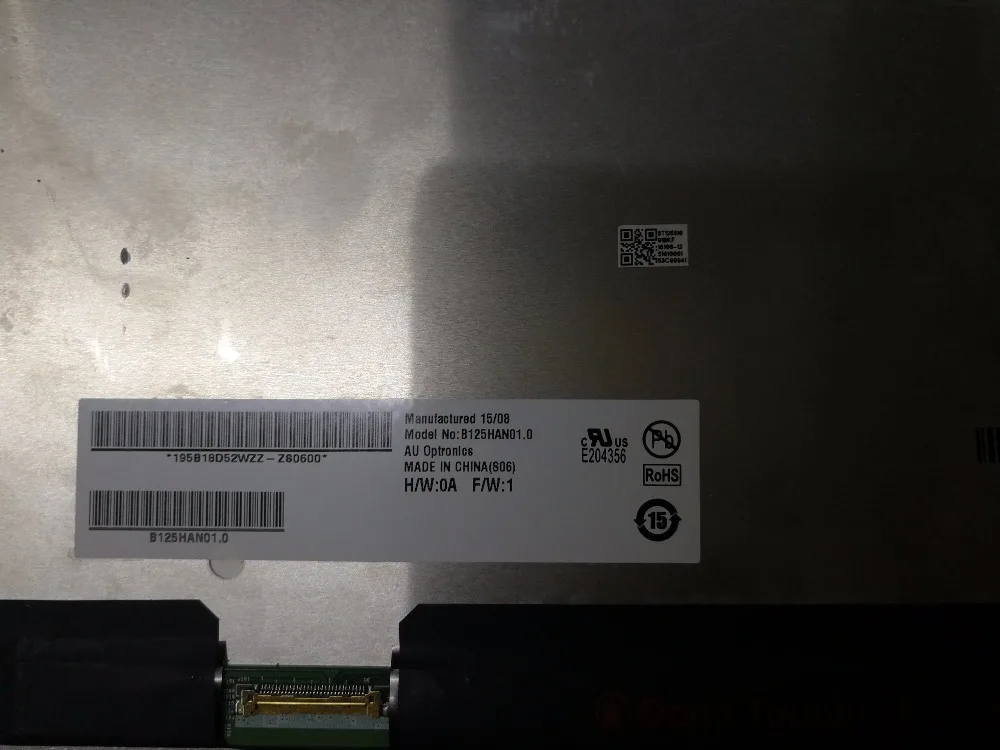 12 5 дюймов B125HAN01.0 ЖК дисплей экран для ASUS книг T300 Chi трансформатор HD 1920*1080 a Si TFT