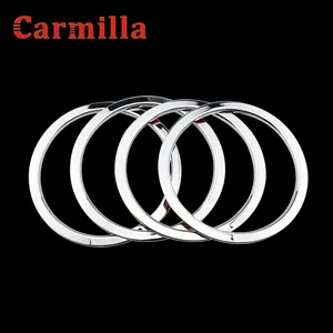 Carmilla стайлинга автомобилей ABS Хромированная дверь динамик кольцо крышка динамика украшение отделка для Nissan X-TRAIL Xtrail X trail T32 2013-2017