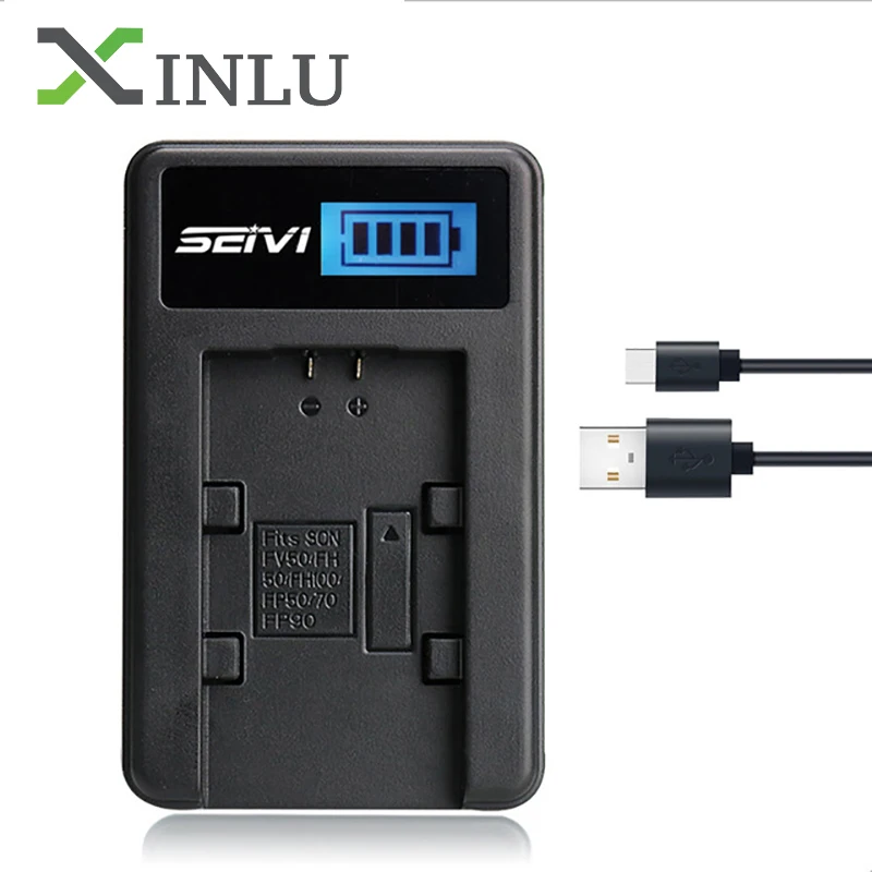 Зарядное устройство USB 1800 мА · ч с ЖК-дисплеем для Sony | Электроника