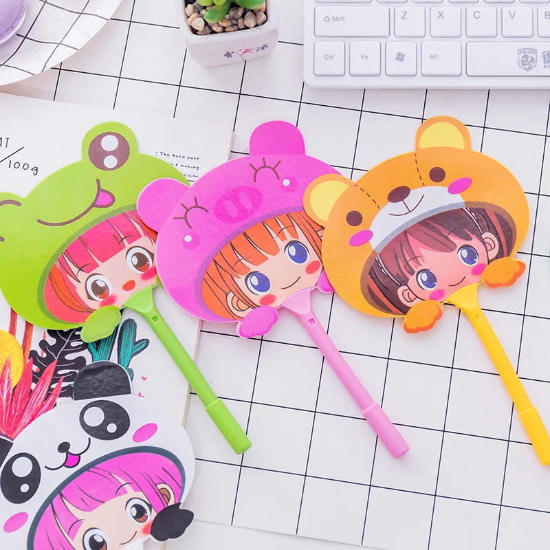 4 шт. креативная Красивая Шариковая ручка Kawaii аниме школьный инструмент