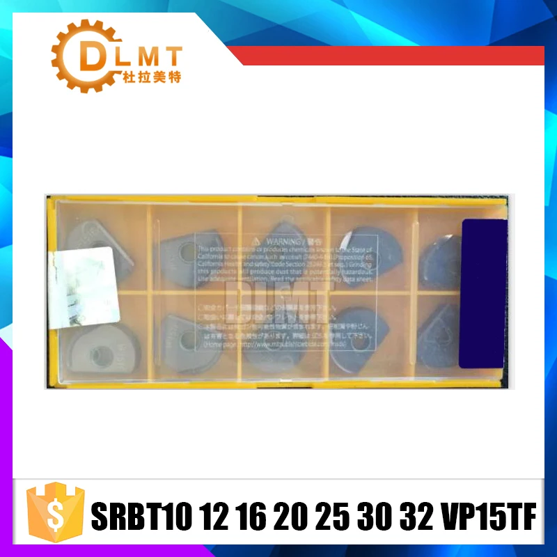 10PCS SRBT20 VP15TF SRF Ball Head Milling Inserts Cutters Blade Insert Cutting Tool | Инструменты