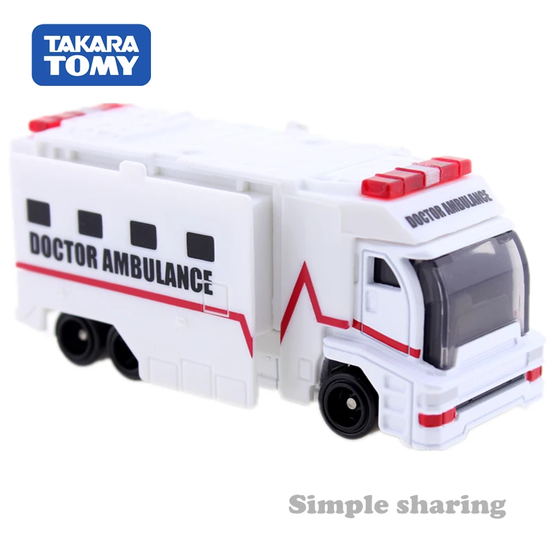 Takara Tomy Tomica DHT 03 гиперспасательный доктор машина скорой помощи литый под давлением