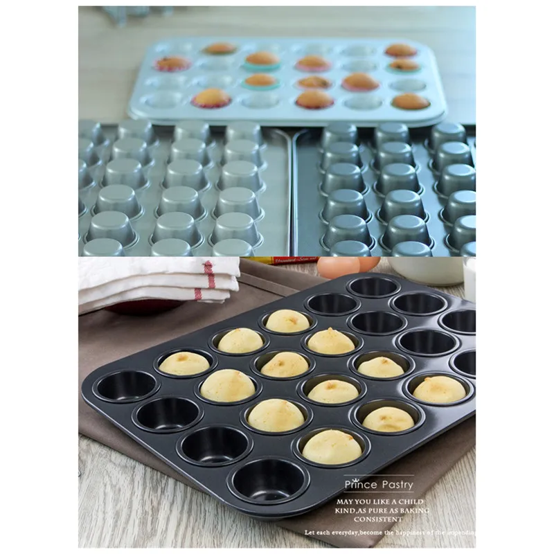 TTLIFE форма для выпечки мини 24 чашки торт Маффин суфле Ramekins Tart Quiche посуда