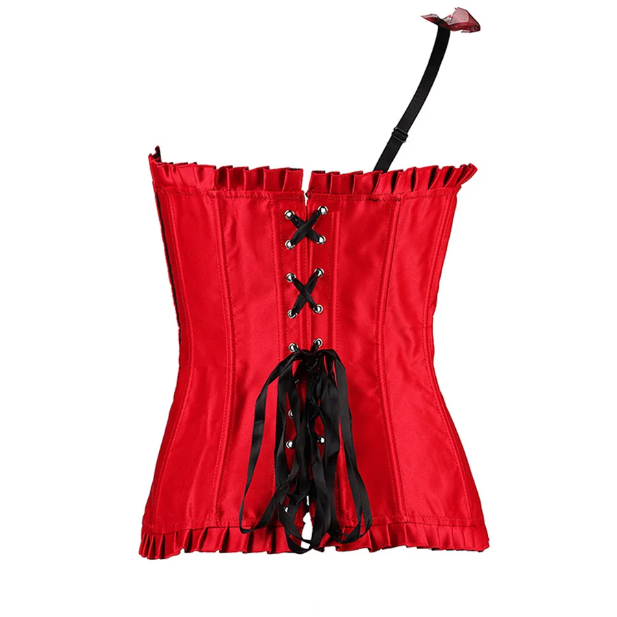 Женский корсет для коррекции фигуры с цветочной аппликацией | Женская одежда