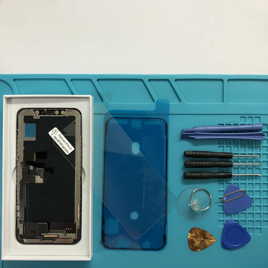 AAA + экран для iPhone X XS XR полная сборка с 3D сенсорным ЖК дисплеем и дигитайзером