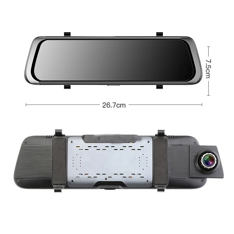 Автомобильный видеорегистратор на зеркало заднего вида Android 5 1 4G Wi Fi 10