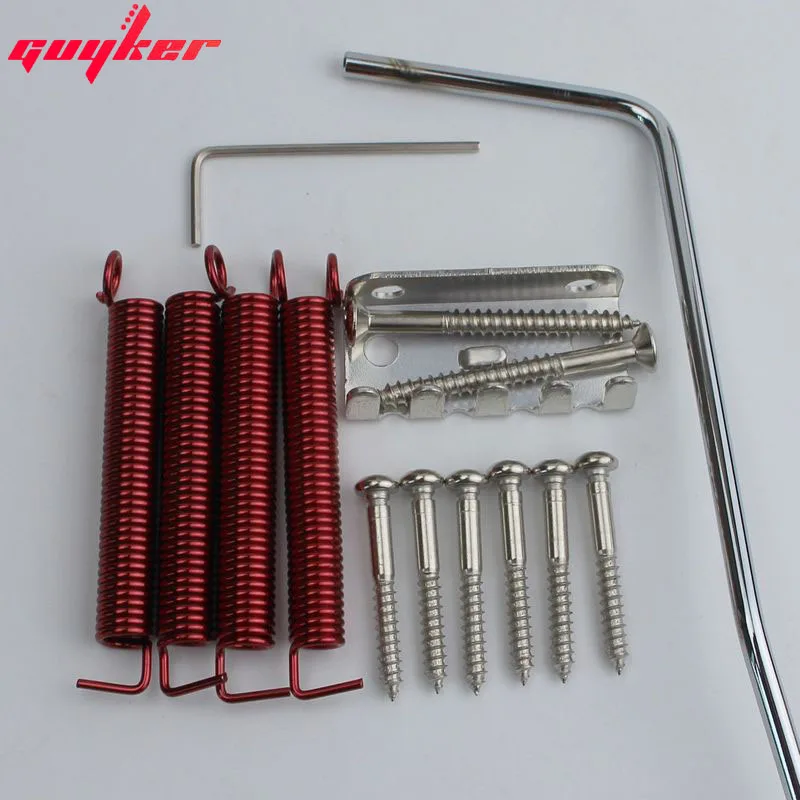 Латунный PRS стиль Tremolo гитарный мост полный комплект установки для Custom CE