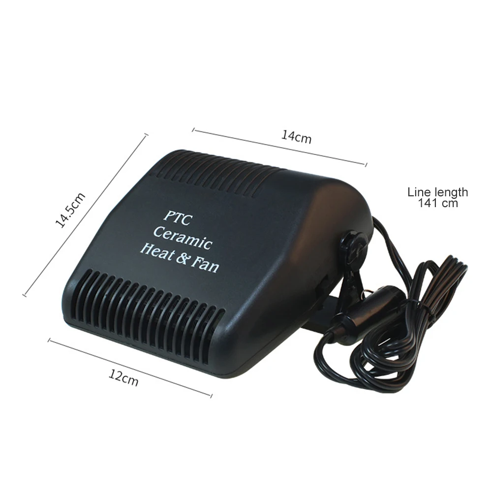 12 В 150 Вт переносной автомобильный обогреватель, вентилятор охлаждения, стеклоочиститель, Автомобильный Электрический обогреватель