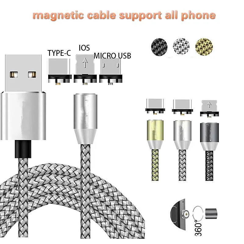 Быстрый Магнитный Canle для iphone 5 6 7 8 plus X XS MAX XR Moto один чехол для Moto P30 G7 Z3 Z2 G4 G6 G5 G5S 8-контактный разъем Micro type-C