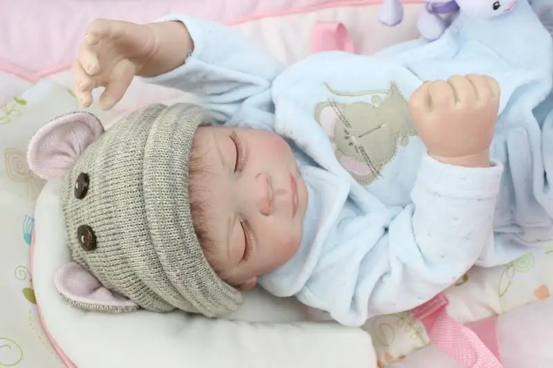 Детские Силиконовые куклы Bebes reborn boy реалистичные игрушки для новорожденных 20