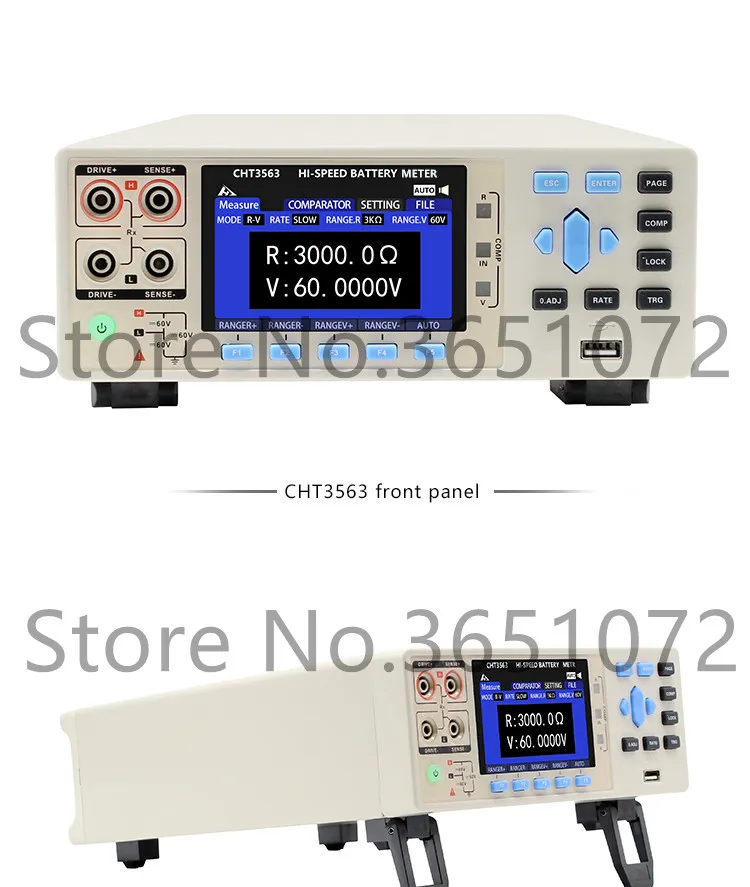 CHT3563A тестер внутреннего сопротивления батареи с RS-232C и обработчиком(PLC интерфейс