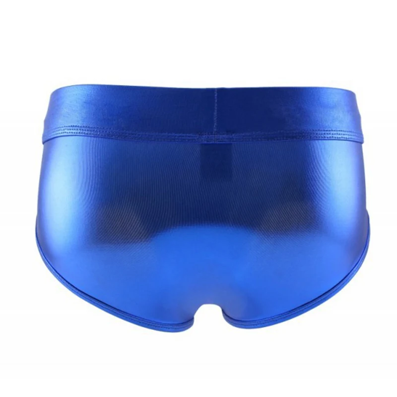 KWAN. Z мужские нижнее белье боксер мужчин блестящие cueca masculina из лакированной кожи