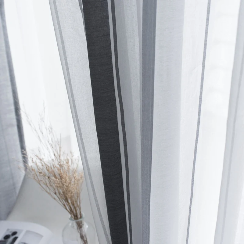 Занавески на окна с цветочным принтом тюлевые простые драпировки из тонкой ткани