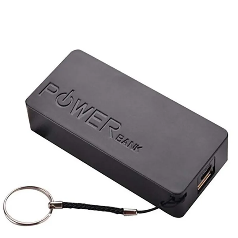 KEITHNICO 1 шт. без веревки 5600 мАч 2X 18650 USB Power Bank Модный чехол для зарядного устройства