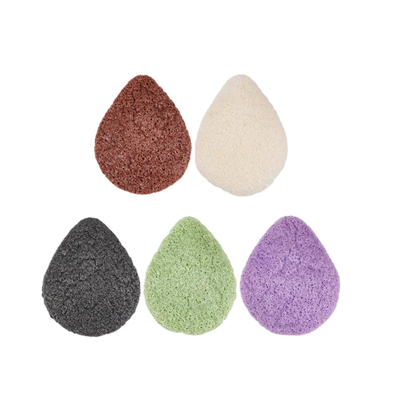 5 шт. натуральный аморфофаллюс коньяк косметическое пуховое бамбуковое средство