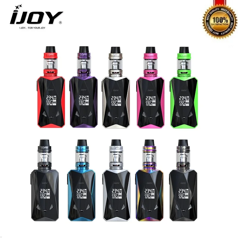 Оригинал IJOY Diamond PD270 234 Вт Vaping электронные сигареты Kit Diomond TC поле Mod с капитаном X3S