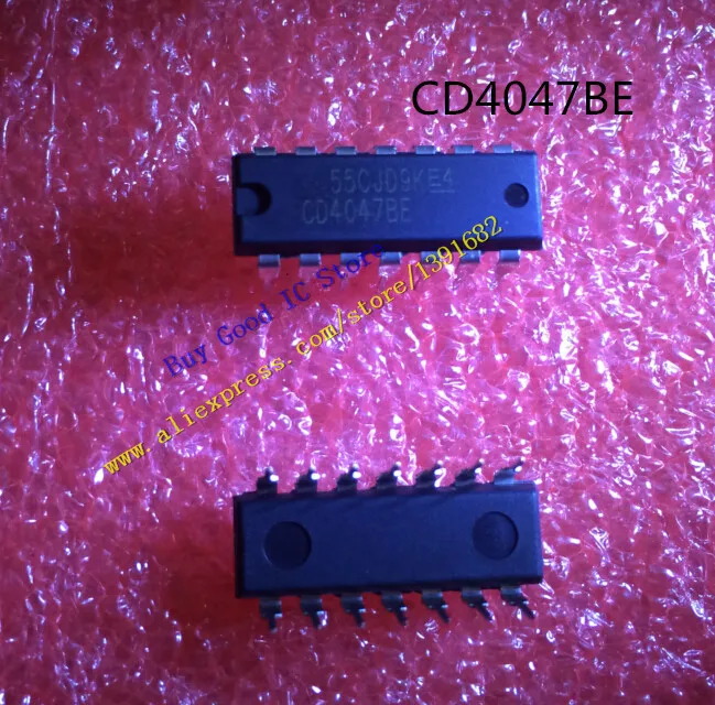 CD4047BE CD4047 4047BE 4047 DIP14 50 шт./лот Бесплатная доставка | Электроника