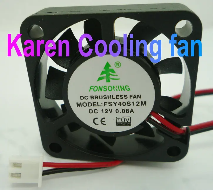 Вентилятор охлаждения FONSONING 4010 12V 0 08 A FSY40S12M бесплатная доставка|cooling fan|4010 12vcooling fan