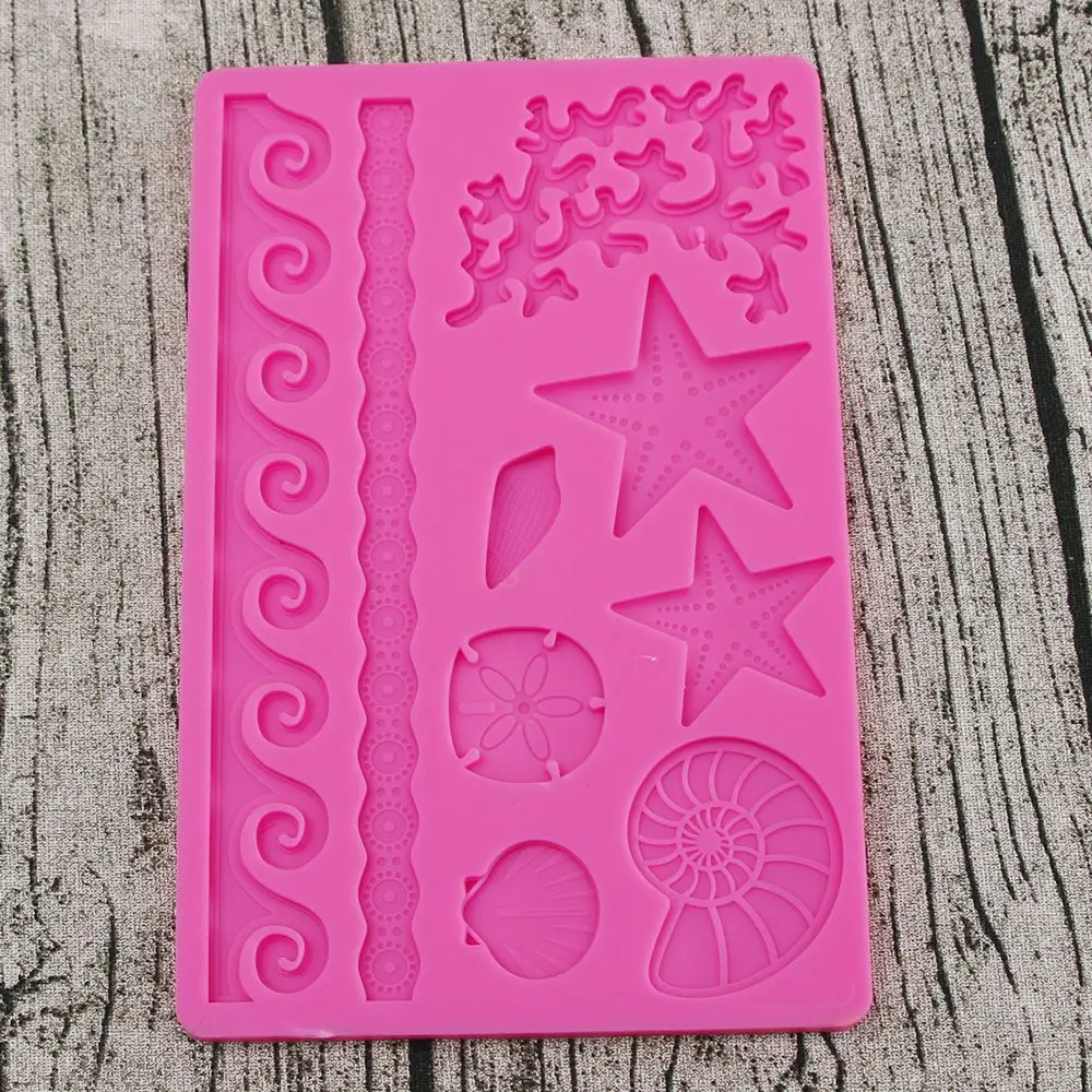 Новая креативная форма для подводного мира KANNERT в форме раковины 3D DIY практичная