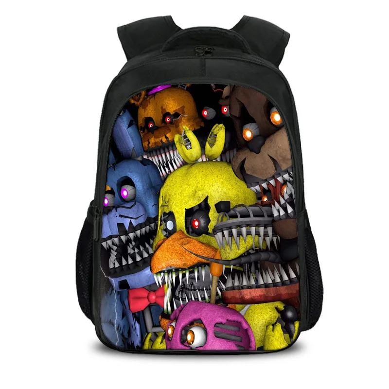 Детские рюкзаки с аниме Five Nights At Freddys школьные сумки для мальчиков и