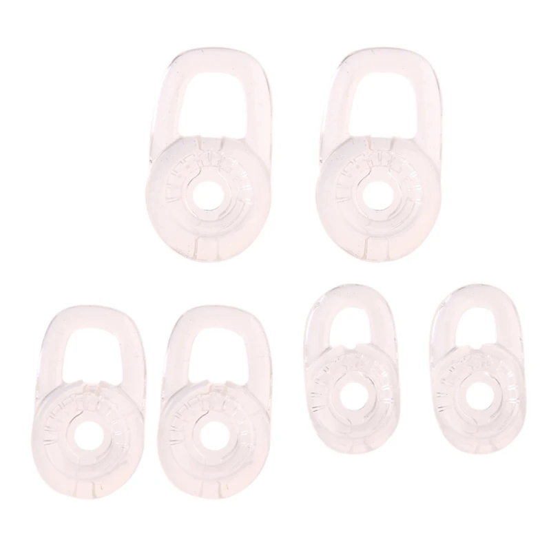 

3 Pairs/Set(S/M/L) Soft In-Ear Silicone Bluetooth Earphone Covers Earbuds Pads