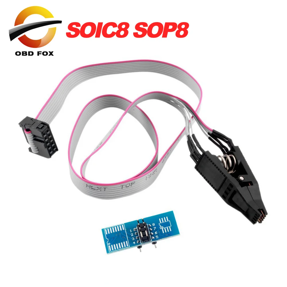 Зажим высокого качества SOIC8 SOP8 для программирования EEPROM 93CXX/25CXX/24CXX Встроенный