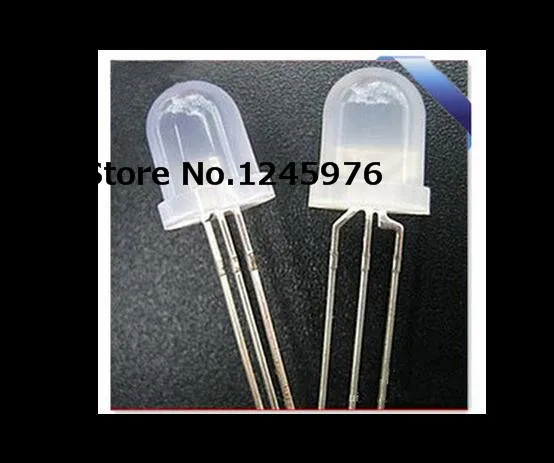 10 мм красный и зеленый общий анодный свет излучающий диодный светодиодный свет|led