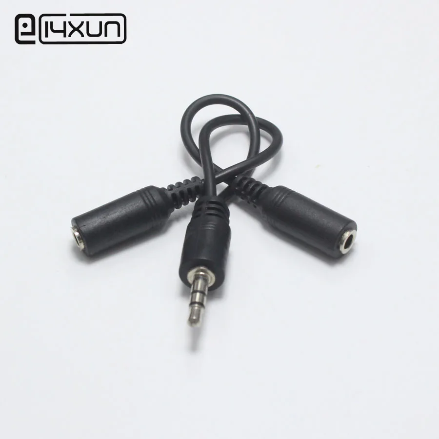 2 в 1 аудио разъем 3 5 мм штекер гнездо|track connector|cable splitterplug connector |