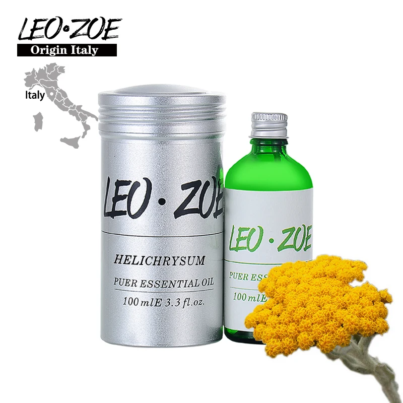 LEOZOE Helichrysum эфирное масло сертификат происхождения Италия Высокое качество 100 мл