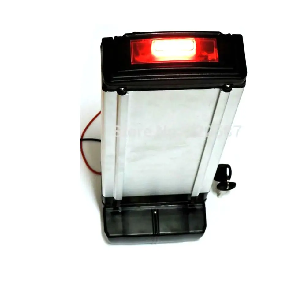 

Аккумулятор для электровелосипеда SWORDS FOX, литиевая батарея 36 в 20 Ач, с алюминиевым корпусом, задний фсветильник, зарядка