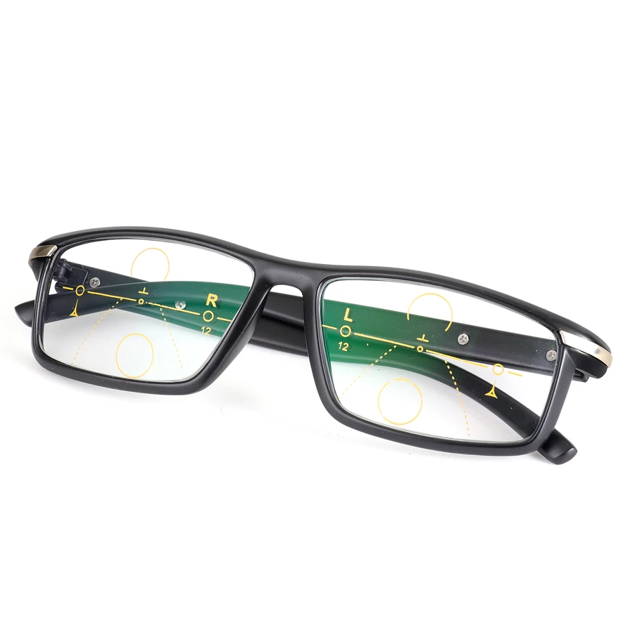 JN IMPRESSION прогрессивные Мультифокальные линзы очки для чтения мужские Oculos De Grau
