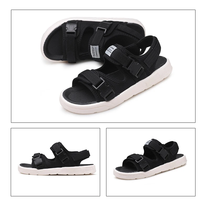 YRRFUOT Men's Casual Shoes Summer New Adult Outdoor Sandals Comfortable Non-slip Men Beach Shoes Original Breathable Slippers