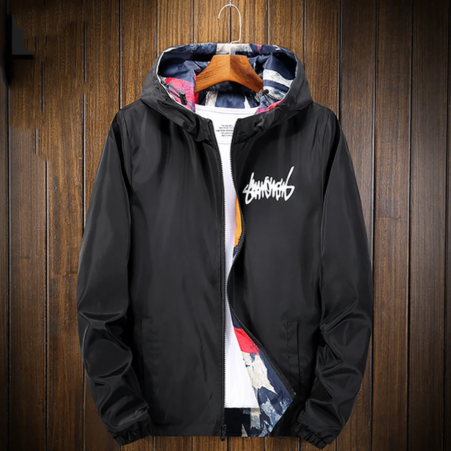 Мужская камуфляжная куртка с капюшоном весенние большие мужские куртки и пальто