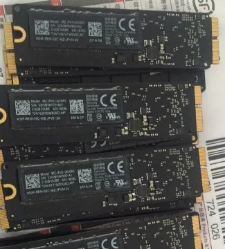 

ONLY 2012 ORIGINAL 64GB 128GB 256GB 512GB A1465 A1466 connect wtih SSD Solid State Drive DISK FOR MD223 MD224 MD231 MD232
