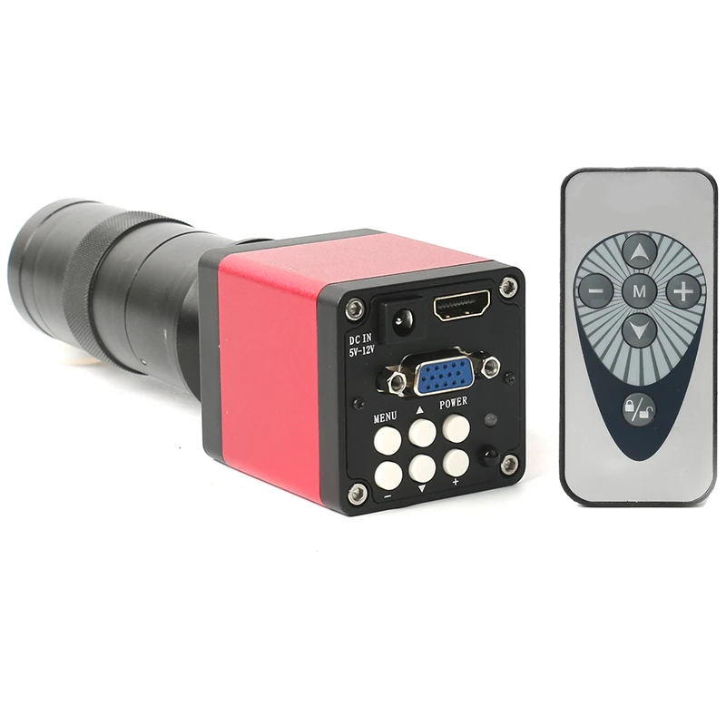 Новый 720P 13MP 1/3 "цифровой промышленный видео микроскоп камера HDMI VGA 60F/S