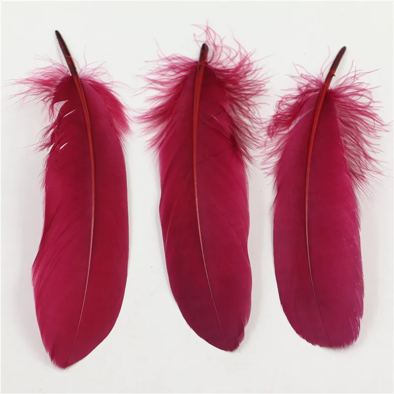 Украшения для свадебвечерние 17-21 см винно-красное окрашенное натуральное