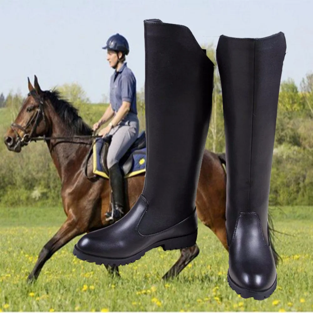 Мужские вечерние ботинки в стиле барокко британские высокие для верховой езды