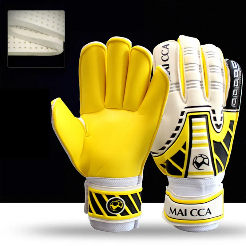 Мужские профессиональные перчатки 2017 для футбола мягкие противоскользящие с