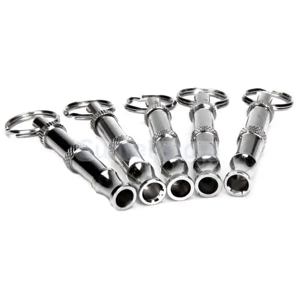 5 x тренировка ультразвуковая звук собака свисток серебро цвет | Дом и сад